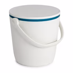 Caractéristiques du Go Bar Glacière, Jardin Plage Pique-Nique Camping Extérieur, 36x 36 x 30 cm,5H 16L, Blanc/ bleu (246855): ...