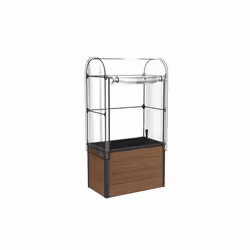 Colibri 7803.034, Jardinière, Autonome, Composite, Nylon, Bois, Rectangle, Bisphénol A (BPA)