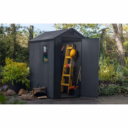 Keter Darwin 4x6 Abri en plastique et bois