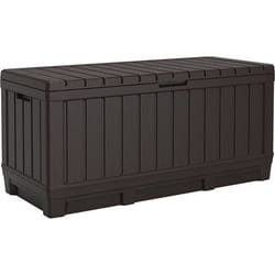 Keter Kentwood Boîte de rangement Rectangulaire Bois Marron