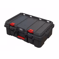 Mallette à outils Keter compartiments amovibles organisateur noir StackNRoll 253382