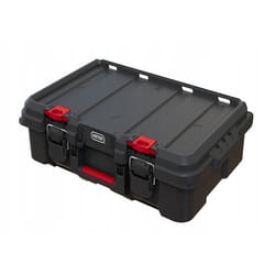 Mallette à outils Keter compartiments amovibles organisateur noir StackNRoll 253382