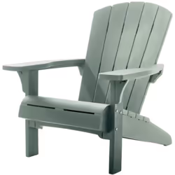 Découvrez l'apparence et la sensation du bois sans les soucis d'entretien. La chaise de jardin Adirondack offre un confort de ...