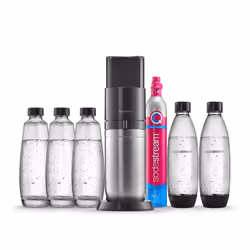SodaStream DUO Noir, Acier inoxydable