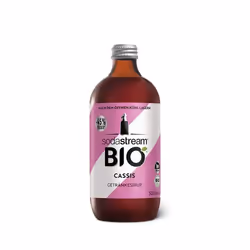 SodaStream 1024819490, 500 ml, Cassis, Bouteille en verre, water, sugar, rice syrup, blackcurrant juice concentrate (23%), na ...