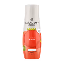 Concentré SODASTREAM saveur FRAISE sans sucres 440 ml