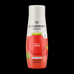 Concentré SODASTREAM saveur FRAISE sans sucres 440 ml