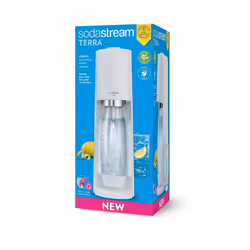 SodaStream Terra Carbonateur Blanc 1 L Quick Connect CO2 60 L - Vue supplémentaire 6