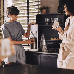 SodaStream Duo Acier inoxydable, Blanc