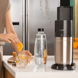 SodaStream Duo Noir, Acier inoxydable