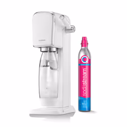 SodaStream ART white Starter Kit, Blanc, 1 L, 60 L, 145 mm, 245 mm, 425 mm