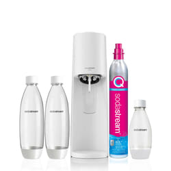 SodaStream Terra Bianco Value Pack Métal, Plastique, Polyéthylène téréphthalate (PET) Blanc