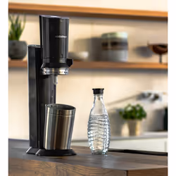 SodaStream Crystal 3.0 Métal, Acier inoxydable Noir - Vue supplémentaire 4