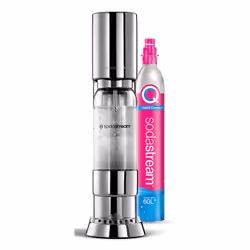 SodaStream Ensō, Acier inoxydable, Argent, 114 mm, 226 mm, 422 mm