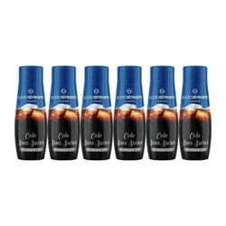 Lot de 6 Concentrés cola sans sucres Sodastream 440ml