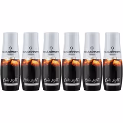 Concentrés SODASTREAM - Lot de 6 concentrés Cola Light - Jusquà 54L de boissons - 440 ml