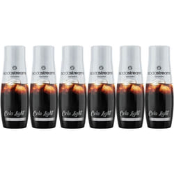 Concentrés SODASTREAM - Lot de 6 concentrés Cola Light - Jusquà 54L de boissons - 440 ml