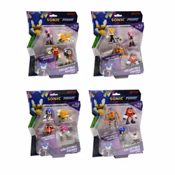 Jouet - AMO TOYS - SONIC - Lot de 5 figurines Sonic - Intérieur - Enfant - Mixte