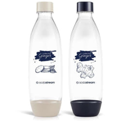 Accessoires Bouteille 1 l, 2 pièces, noir/beige 42007332 - Sodastream