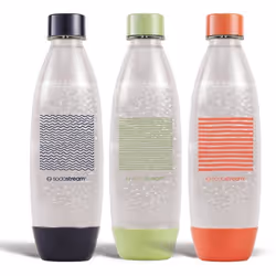 Machine a Soda Bouteilles SODASTREAM - Fuse Edition Limitée - Pack de 3 bouteilles 1L - Sans PFAS