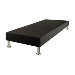 Sommier tapissier + jeu de pieds 90x190 Deco