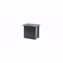 Kramer Electronics TBUS-5XL(B), Boîtier de câbles, Bureau, Aluminium, Noir