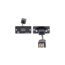 Kramer Electronics WU-AB(B) Plaque de commutation et obturateur Noir