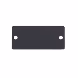 Kramer Electronics W-BLANK(W), Blanc, Toutes marques, 50,5 mm, 23,4 mm, 2 mm, 1 pièce(s)