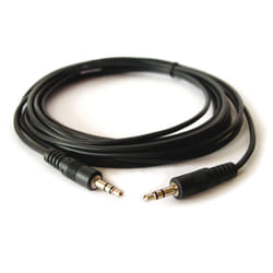 Kramer Electronics C-A35M/A35M-6 câble audio 1,8 m 3,5mm Noir