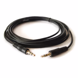 Kramer Electronics C-A35M/A35M-50, 3,5mm, Mâle, 3,5mm, Mâle, 15,2 m, Noir
