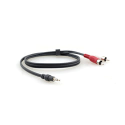 Kramer Electronics C-A35M/2RAM-3 câble audio 0,9 m 3,5mm 2 x RCA Noir