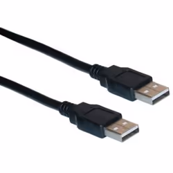 Kramer Electronics 4.6m USB 2.0, 4,6 m, USB A, USB A, USB 2.0, Mâle/Mâle, Noir