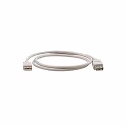 Kramer Electronics C-USB/AAE-10, 3 m, USB A, USB A, USB 2.0, Mâle/Femelle, Blanc