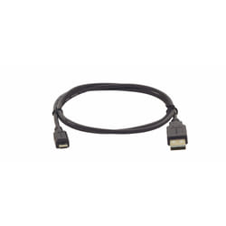 Kramer Electronics C-USB/MICROB-6 câble USB 1,8 m USB 2.0 USB A Micro-USB B Noir