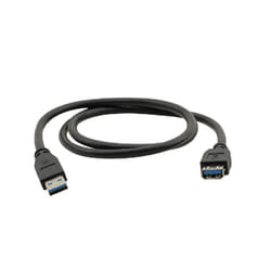 Kramer Electronics USB-A (M) to USB-A (F) 3.0, 1.6m câble USB 1,6 m USB 3.2 Gen 1 (3.1 Gen 1) USB A Noir