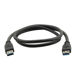 Kramer Electronics USB-A (M) to USB-A (M) 3.0, 1.8m câble USB 1,8 m USB 2.0 USB A Noir