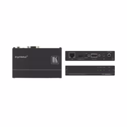 Kramer Electronics TP-580RXR, Récepteur AV, 130 m, Noir