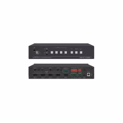 Kramer Electronics VS-411UHD, HDMI, Noir, 8,91 Gbit/s, RS-232, IR, 4K Ultra HD, 5 V
