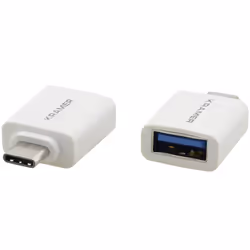 Kramer Electronics AD-USB31/CAE, USB C, USB A, Blanc