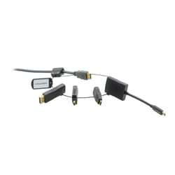 Kramer Electronics AD-RING-5 câble vidéo et adaptateur 0,45 m Noir