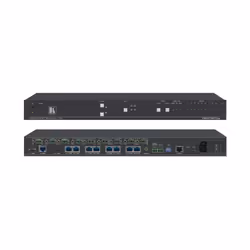 Kramer Electronics VM-218DTxr, Émetteur AV, 100 m, Avec fil, Compatibilité 3D, Noir, HDCP