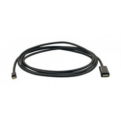 Kramer Electronics C-MDP/HM/UHD-10 câble vidéo et adaptateur 3 m HDMI Type A (Standard) Mini DisplayPort Noir