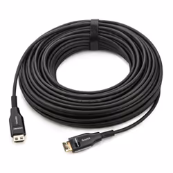 Kramer Electronics CLS-AOCH/60F, 10 m, HDMI Type A (Standard), HDMI Type A (Standard), 18 Gbit/s, Canal de retour audio (ARC, ...