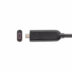 Kramer Electronics CLS-AOCU32/FF-25, 7,6 m, USB C, USB C, USB 3.2 Gen 2 (3.1 Gen 2), 10000 Mbit/s, Noir