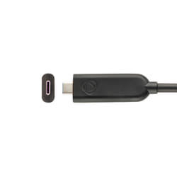 Kramer Electronics CLS-AOCU32/FF-25 câble USB 7,6 m USB 3.2 Gen 2 (3.1 Gen 2) USB C Noir