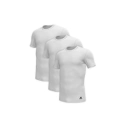 T-Shirt Homme - adidas - Paquet de 3 - Blanc - Ajustée - Manches courtes