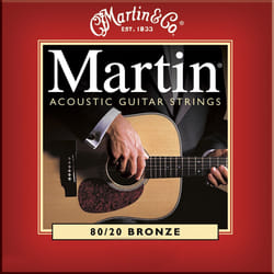 Martin & Co. M140 corde d'instrument de musique Acoustique 6 pièce(s) Acier bronzé Guitare