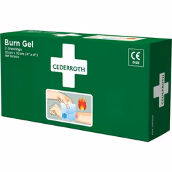 Propriétés de compression de gel de combustion: Soluble Cellules et soulage la douleur dans les plaies brûlées Empêche la pén ...