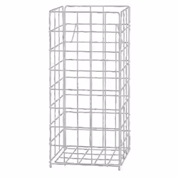 Tork 229750, 60 L, Rectangulaire, Métal, Blanc