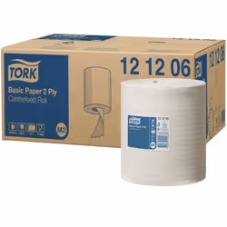 Tork 121206 serviette en papier Blanc 160 m